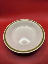 Stonybrook By Japan 8 Inch Green Rim Bowl
