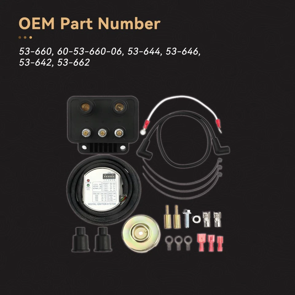 NUEVO 53-660 Ultima Single Fire Kit de encendido programable para Big Twin Evo 53-644 Foto 2 de 4