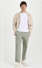 Barbour Mens Mist Melonby Long Sleeve Button Front Overshirt Size L