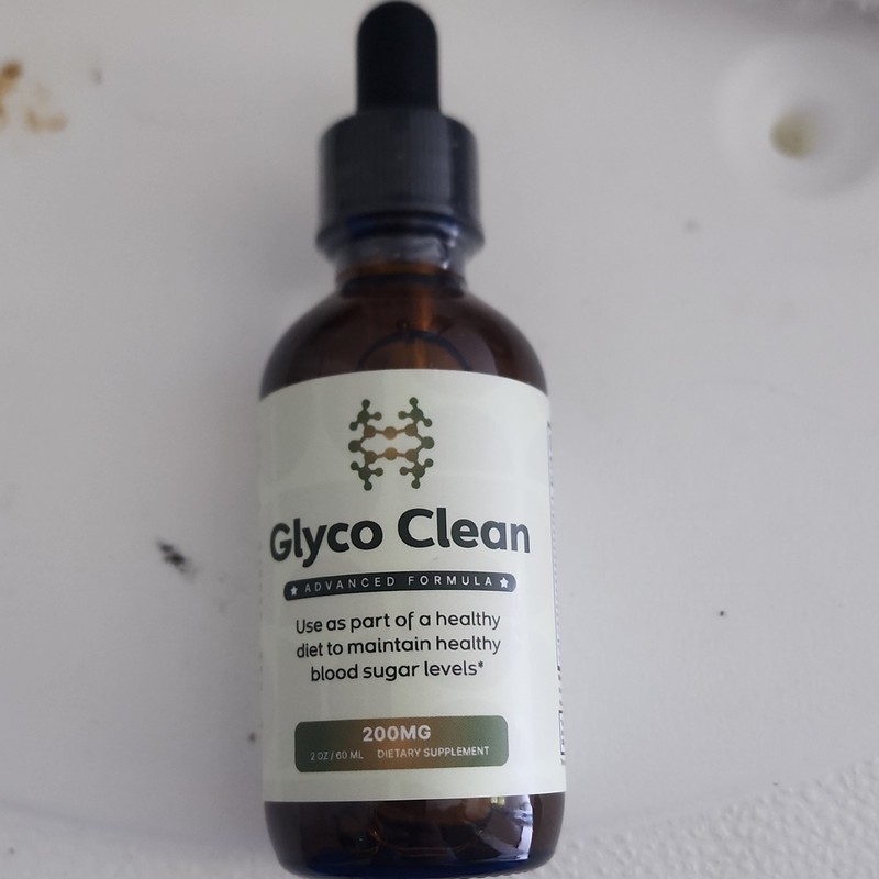 Glyco Clean Blood Sugar Support Dietary Supplement Drops Liquid 2 fl oz (60 mL)