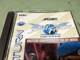 Street Fighter The Movie Sega Saturn Complete in Box