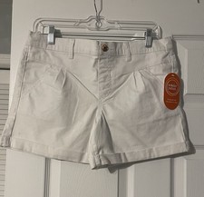 NWT Girls Wonder Nation Shorts, White Size XXL 18 - 0256