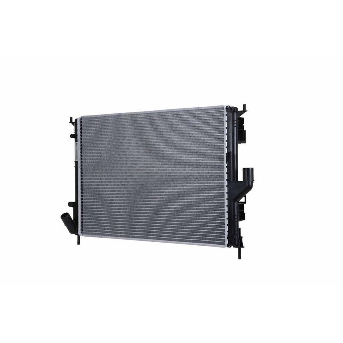 Kühler Motorkühlung Kühlrippen gelötet 585 - 408 mm HELLA für u.a. DACIA SANDERO