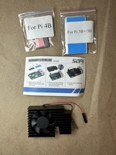 Aluminum Heatsink With PWM Fan For Raspberry Pi 4 Model B Cooling And Protection