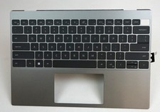 Dell 79-key US-layout QWERTY Backlit Keyboard and Palmrest Assembly for N8YY6