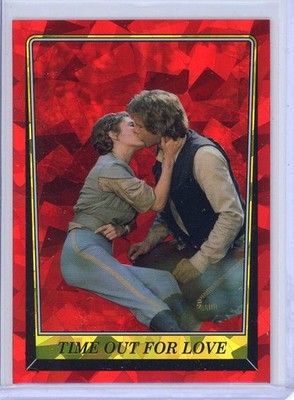 2023 Star Wars Topps Chrome Sapphire Time Out For Love!! #115!!
