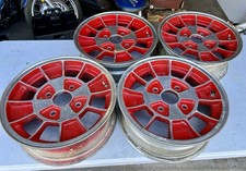 Vw Porsche 914 Beetle Karman Ronal Kleeblatt Wheel Set 15 X 5.5 4 Lug Original