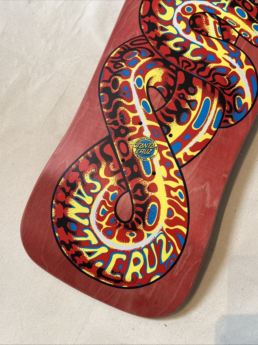 Santa Cruz Jeff Kendall Snake Skateboard 80s Deck Reissue 2022 | eBay