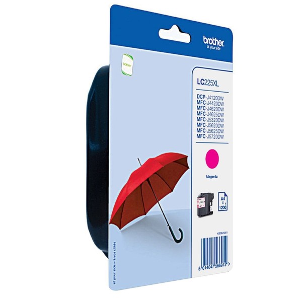 Tinte Brother LC225XLM Magenta-image