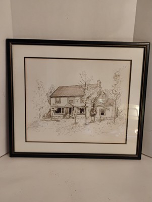 Merribe Needle Arts & Crafts Custom Framed Drawing