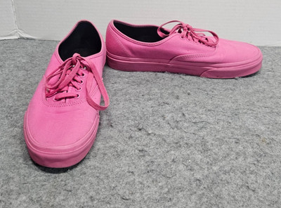 Vans Off The Wall pink low top sneakers men 9.5 women 11 unisex shoes