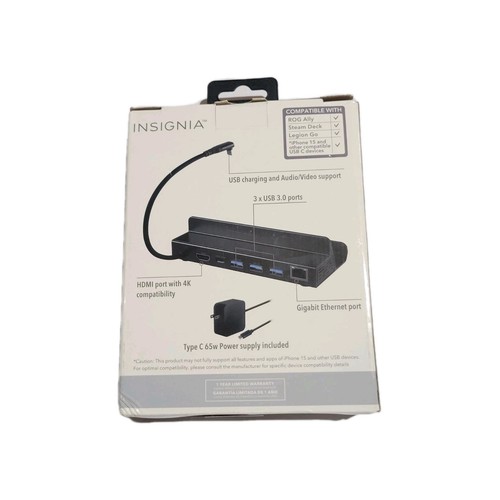 Estación de acoplamiento Insignia™ Rog Ally NS-RAKKW4 para cubierta de vapor ROG Ally - NOB - 32 - Imagen 2 de 3