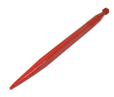 Laderzinken - gerade 680 mm, Gewindegröße: M20 x 1,50 (Vierkant)