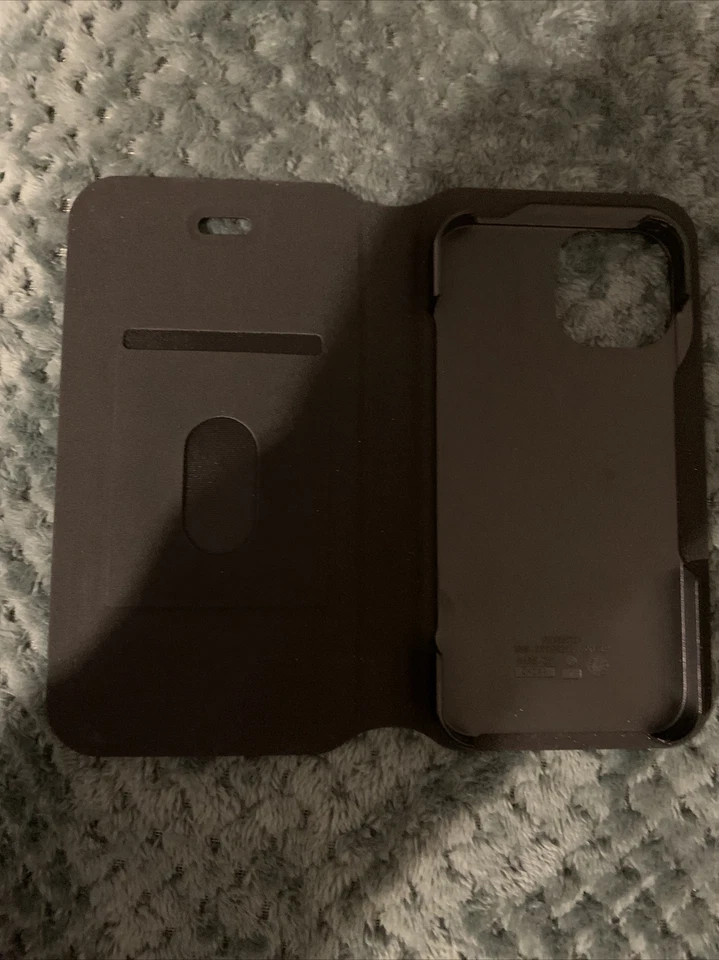 Otterbox Strada Via Soft-Touch Folio Wallet Case Apple iPhone 13 Pro Black (B) - Image 3 of 4