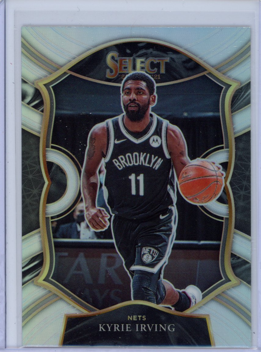 2020 Panini Select #42 Kyrie Irving Concourse Silver Prizm