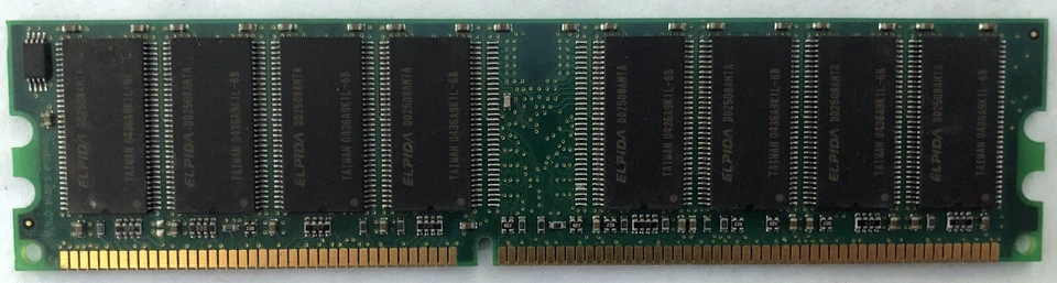 512MB Elpida IBM P/N: 38L4802 DDR Desktop RAM Memory PC-2700 DDR-533 - Image 2 of 2