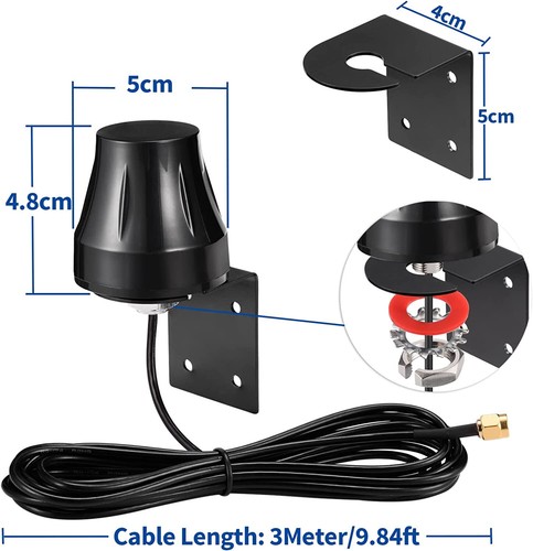 Outdoor WiFi Aerial Dual Band MIMO Antenna For USB WiFi Adapter Range Extender - Picture 2 of 17