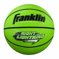 Franklin Sports Night Lightning Glow In The Dark Durable Rubber Mini Basketball on sale Franklin Sports Night Lightning Glow In The Dark Durable Rubber Mini Basketball on sale