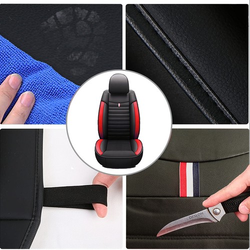 Premium Waterproof Breathable Car Seat Covers Full Set For Mitsubishi 5-seate - Picture 12 of 21