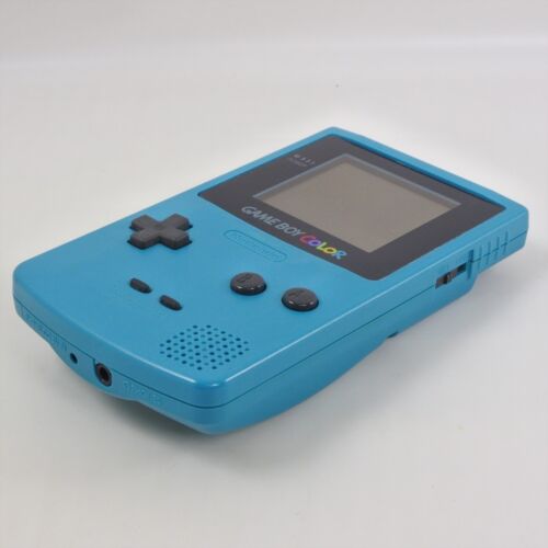 Consola GameBoy Color AZUL CGB-001 Hecha en CHINA CH10352055 Nintendo gb - Imagen 4 de 5