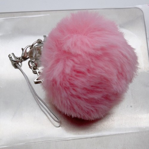 Unique Keychain Eye Catching Pink Pompoms Keychain Bag Pendant Phone Lanyard - Zdjęcie 3 z 8