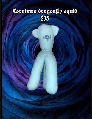 coraline squid plush