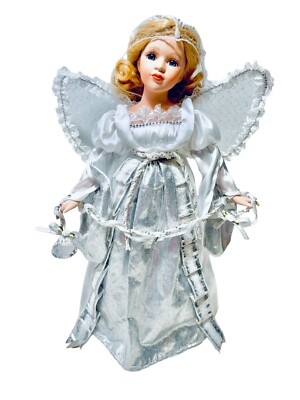 Heritage Signature Collections Vintage Renaissance Porcelain Angel  Doll