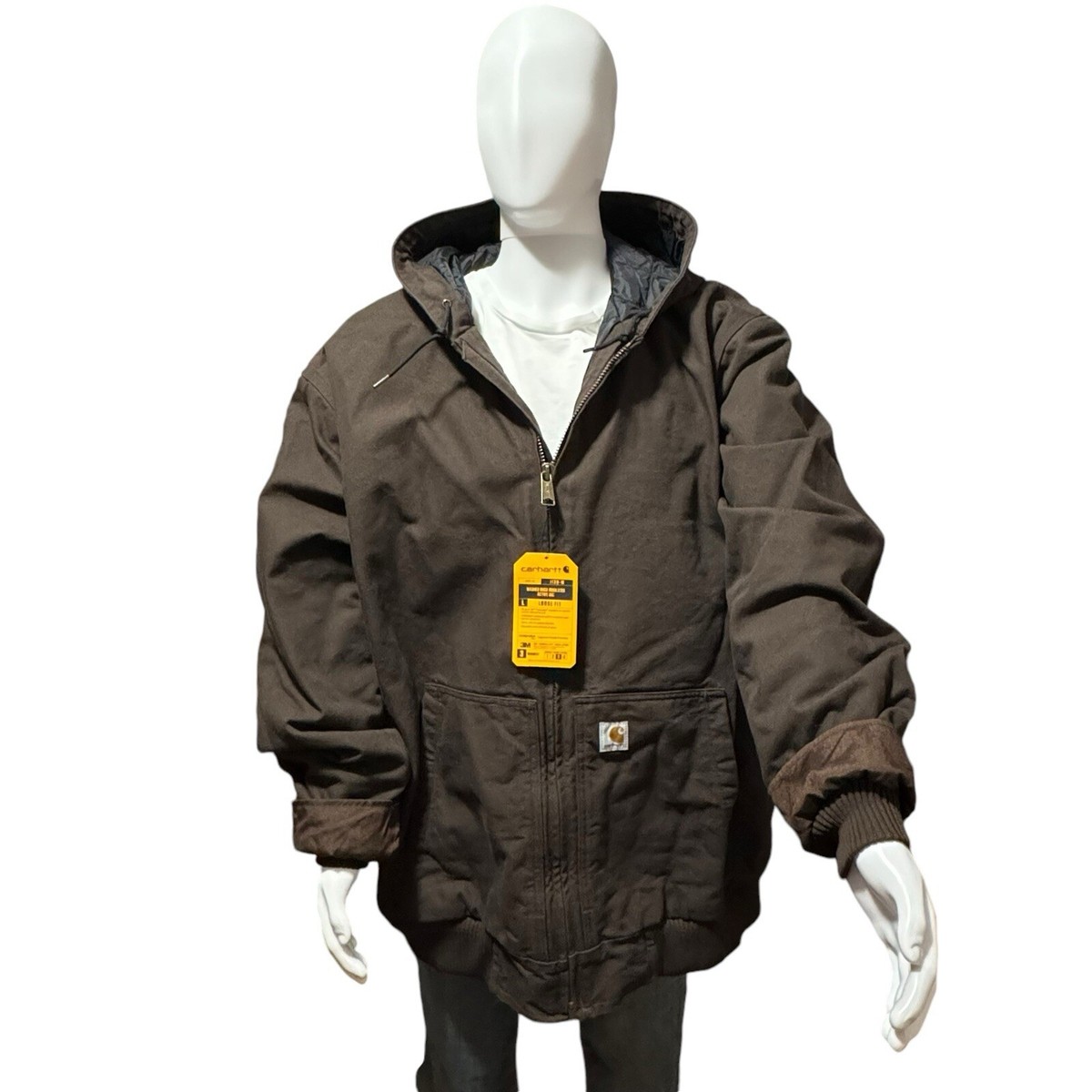 Carhartt Men Loose Fit Washed Duck Insulated 3XL Active