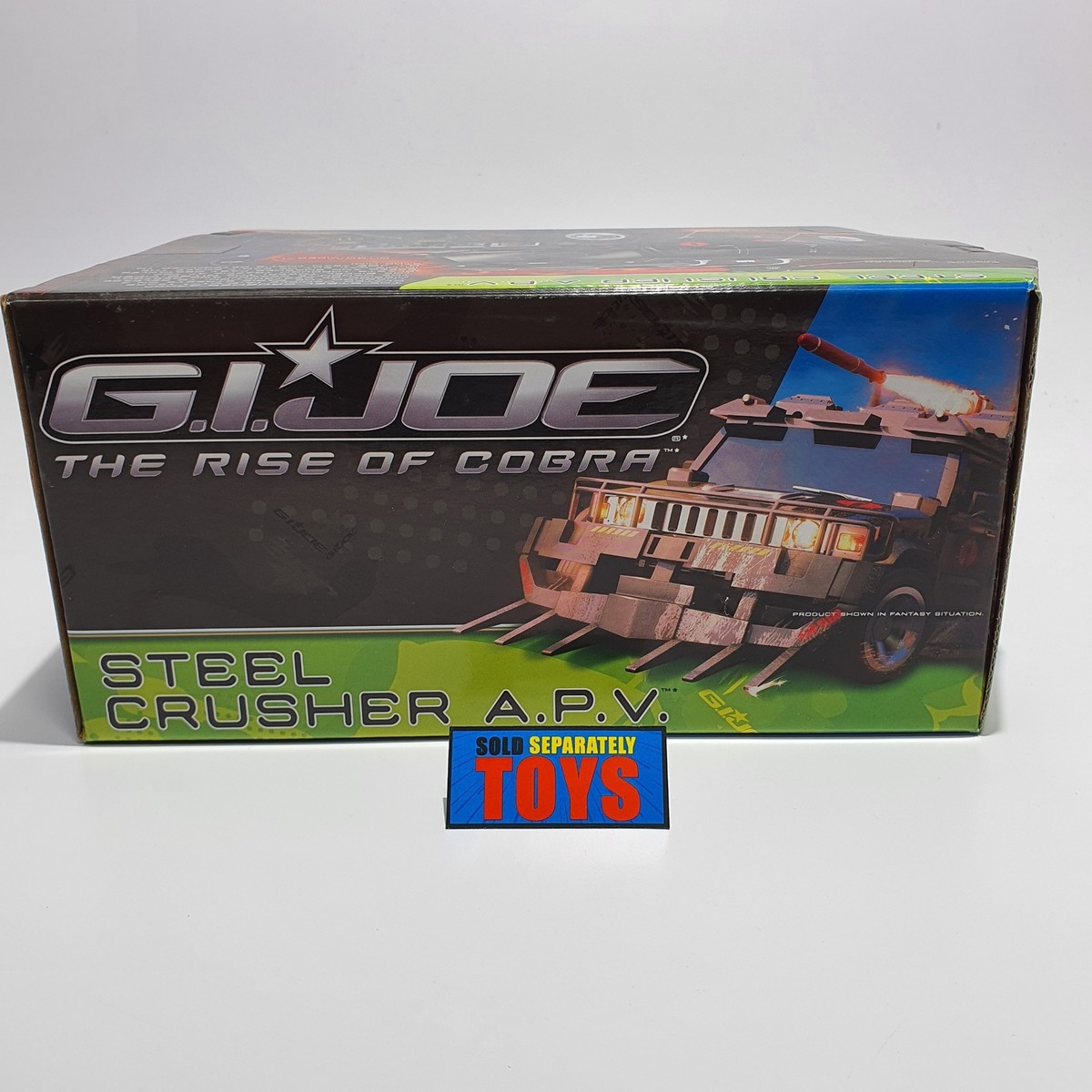 GI Joe Rise of Cobra STEEL CRUSHER A.P.V. with NITRO-VIPER