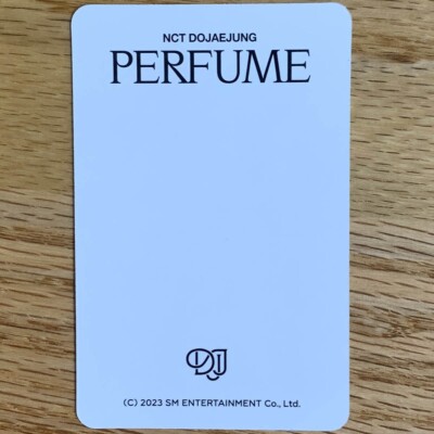 Doyoung Official Photocard NCT Dojaejung 1st Mini Album Perfume