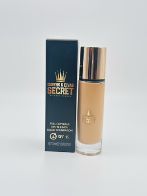 Full Coverage Matte Liquid Foundation 
