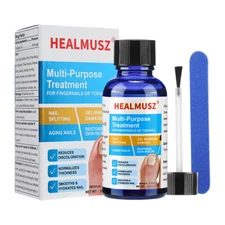 HEALMUSZ Multi-Purpose Treatment for Toenail & Fingernails Repair Solution 30ml