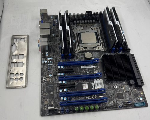 SUPERMICRO C7X99-OCE-F ATX LGA 2011-3 Intel i7-5930K @3.50GHz 32Gb DDR4 RAM - Bild 2 von 4