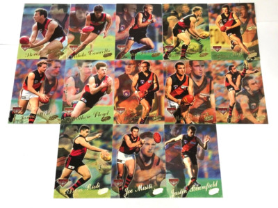 2000 Select AFL Millenium Trading Cards Base Card Team Set Essendon (13)