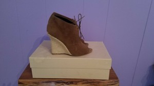 designer open toe booties