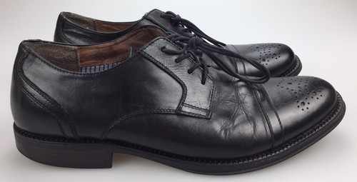 Leather Cap Toe Oxford Dress Shoes 