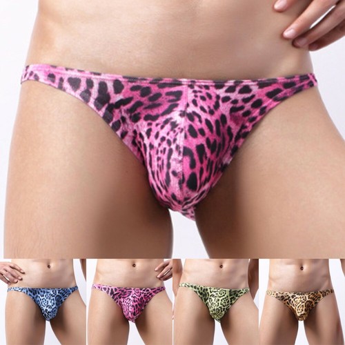 Pacco Slip Intimo Uomo Leopardato Tanga Triangolo Animalier | eBay