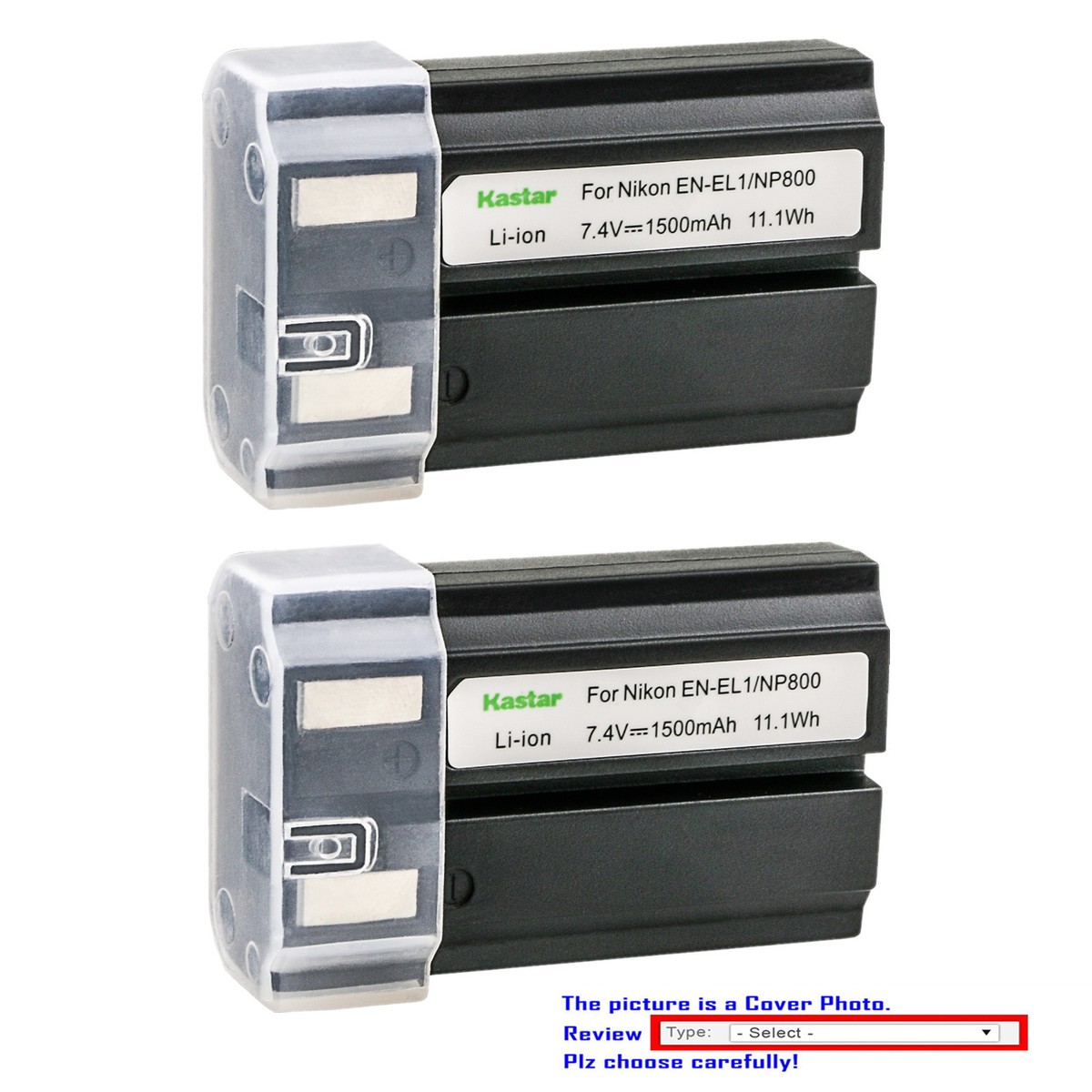 EN-EL1 ENEL1 Battery Charger For Nikon CoolPix 8700 880 885 995 - Foto 2