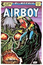 Airboy #18 NM- 9.2 1987 Rick Veitch Cover