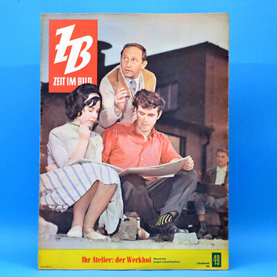 GDR time in picture ZiB NBI 49/1960 camera works Dresden Zwickau Freital Wasa