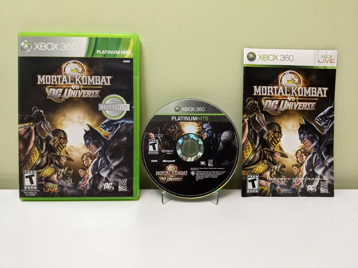 Xbox 360 : Mortal Kombat vs. DC Universe VideoGames 31719300747