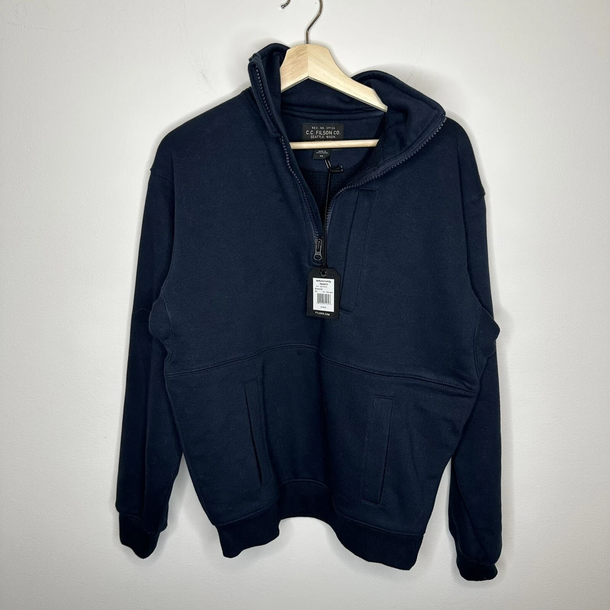 Filson double layer full zip hoodie sale
