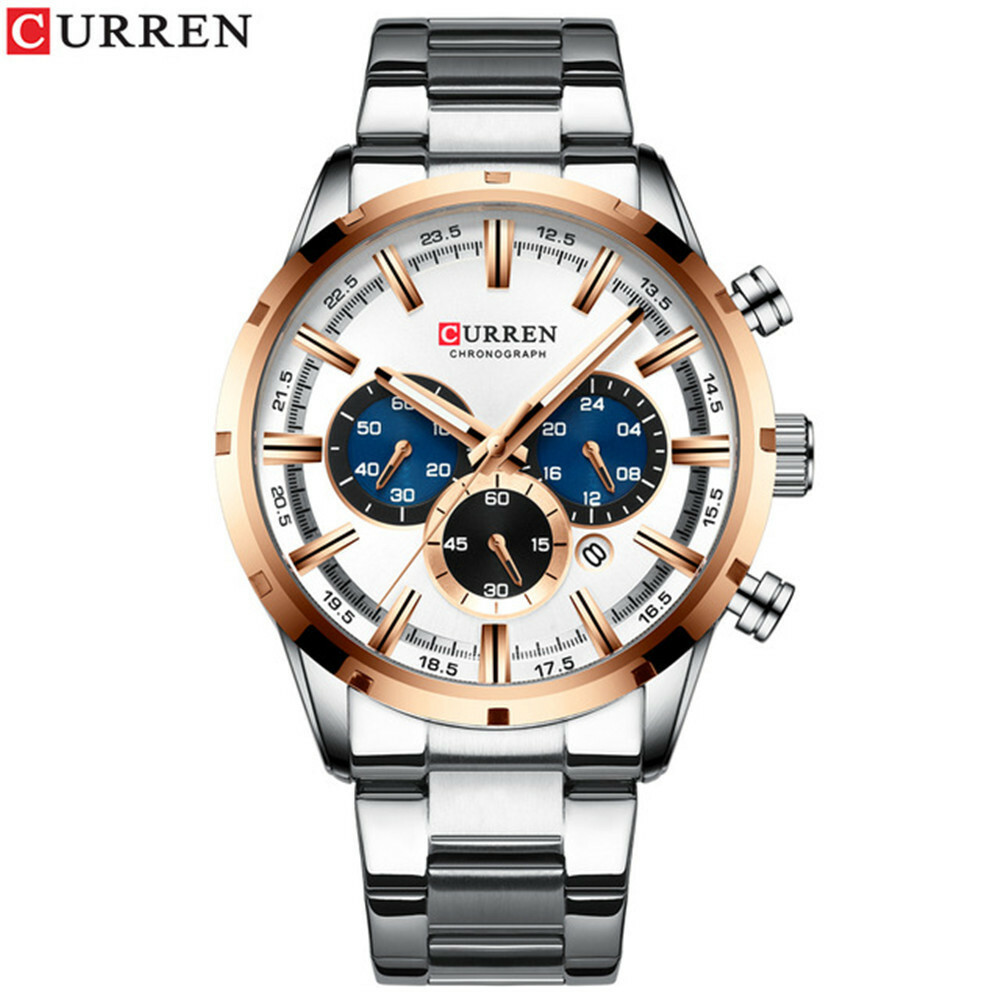 CURREN 腕時計 CURREN Fashion Men Watches Sports Chronograph Quartz Watch