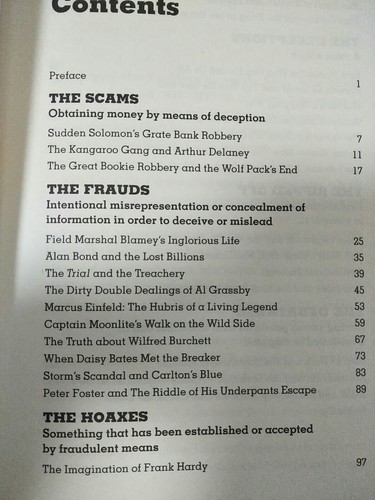 Rip Off ! Australian Fraud Deception And Dirty Tricks... By Paul Taylor - Foto 5 di 6