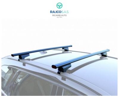 Barre Portatutto Menabo Per Peugeot 2008 (dal 2020) Con Rails Integrati - Alluminio 120 Cm, Antifurto, 75 Kg - 4