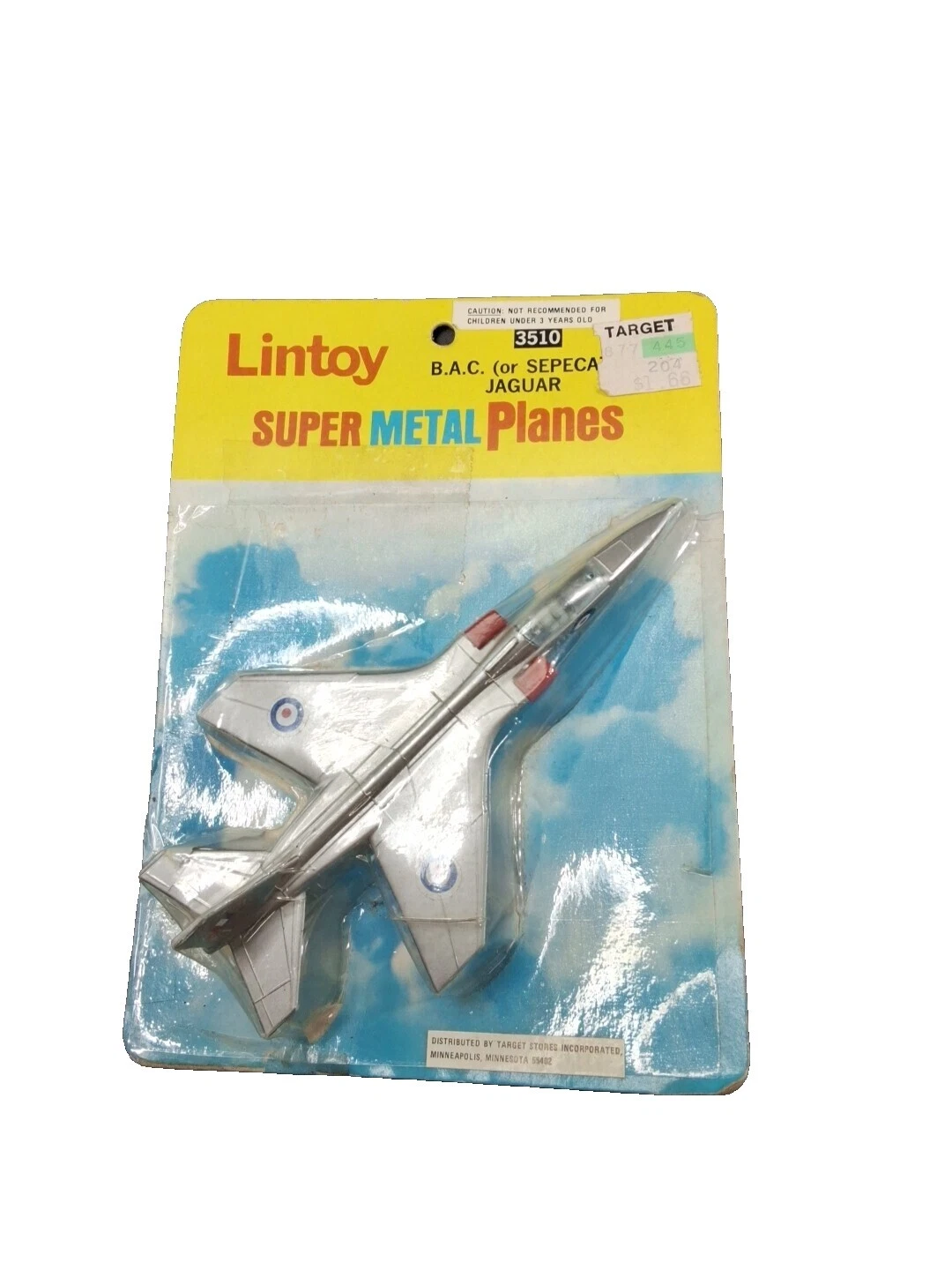 1968 año del vehículo Vintage fabricación Diecast aviones y naves espaciales