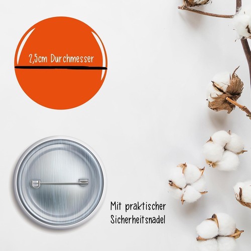 Button Trauzeugin mit Herz Ansteckbutton Geschenkidee Souvenir Präsent Wichtelge - Bild 4 von 9