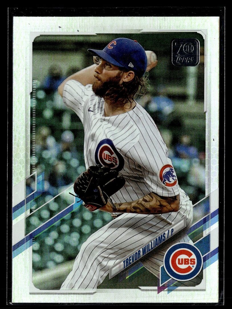 廃止 foil 2021 TOPPS RAINBOW FOIL US221 Trevor Williams - Chicago Cubs | eBay