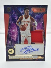 2023-24 Panini Recon Mouhamed Gueye RC #NPA-GUE /75 Patch Autograph - Hawks