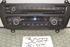 12 13 14 15 BMW 328i Radio AC and Heater Control Used Stock #3027-AC